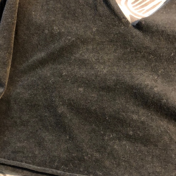 Distressed lace up crop top OS - Picture 3 of 6